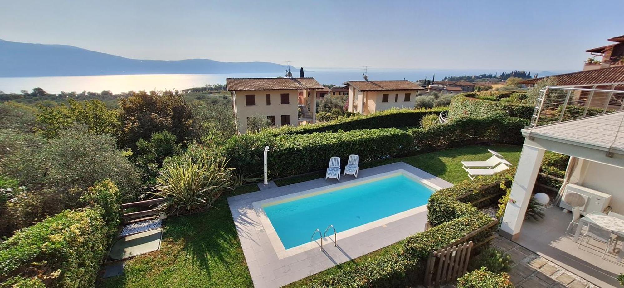 Residence Olivi - Panorama Lake View, Pool, Terrace, Garden, Wifi Toscolano Maderno Exterior photo