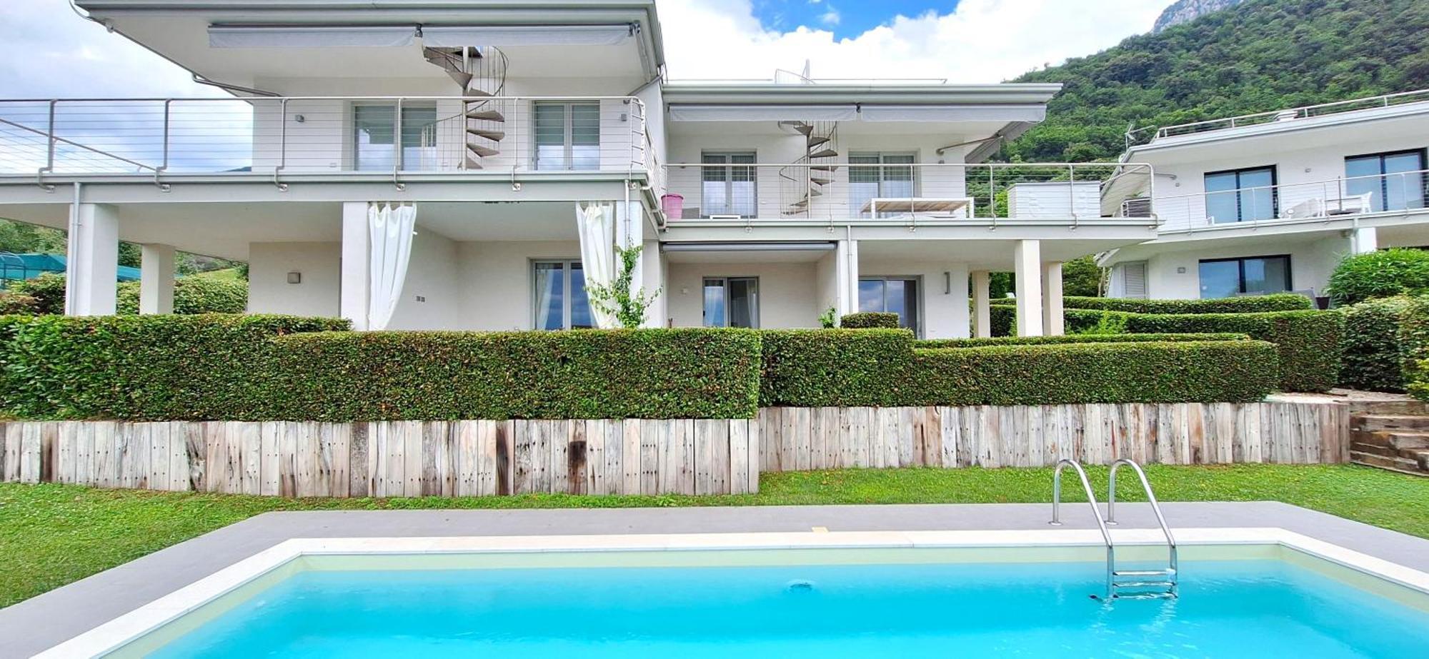 Residence Olivi - Panorama Lake View, Pool, Terrace, Garden, Wifi Toscolano Maderno Exterior photo