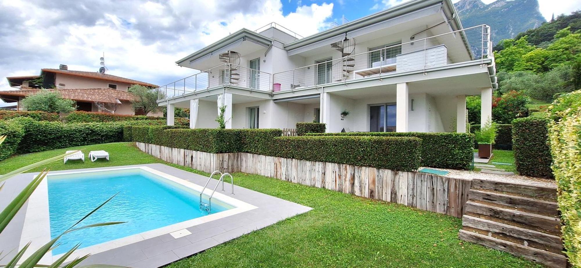 Residence Olivi - Panorama Lake View, Pool, Terrace, Garden, Wifi Toscolano Maderno Exterior photo
